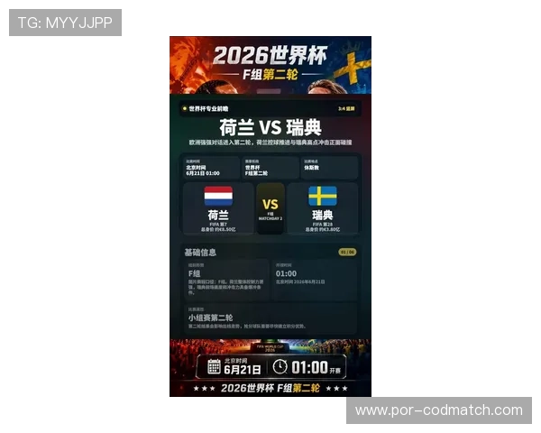 2026年荷兰对瑞典世界杯比赛赛后比分公布及比赛过程中的精彩瞬间